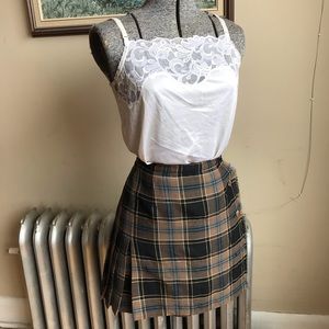 VINTAGE Wool Kilt Wrap Skirt